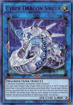 Yu-Gi-Oh! TCG Cybernetic Horizon Cyber Dragon Sieger #CYHO-EN046 1st Edition-image