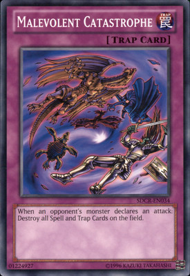 Malevolent Catastrophe SDCR-EN034 Yugioh-image