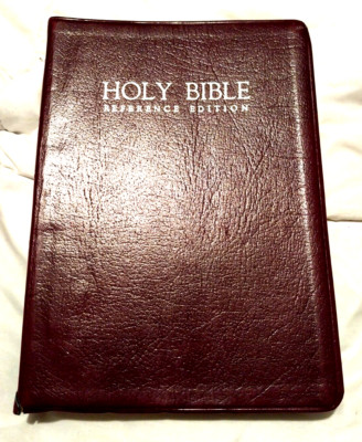 Holy Bible : KJV : Reference Edition : Nelson 684BG Indexed Leather 1972-image