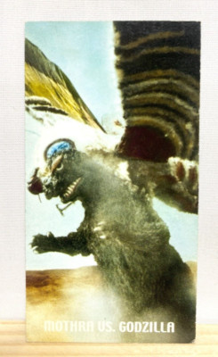 Mothra vs Godzilla Japanese Monster Encyclopedia 2 Card SFX TCG TOHO M-02-image