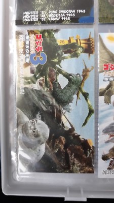 godzilla daikaiju hyakka vers 2 cocoa chocolate cigarettes card japan 3p-08-image