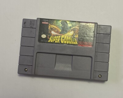 Super Godzilla (Super Nintendo Entertainment System, 1993) Tested & Working-image