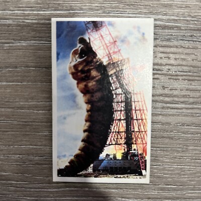 Mothra Menko Battle Card Japanese Vintage Toho Japan Titanus Mosura Godzilla-image