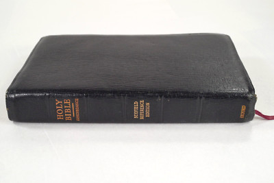 Scofield Reference Bible, KJV; 1945 Edition; Moroccan Leather Covers; GC-image