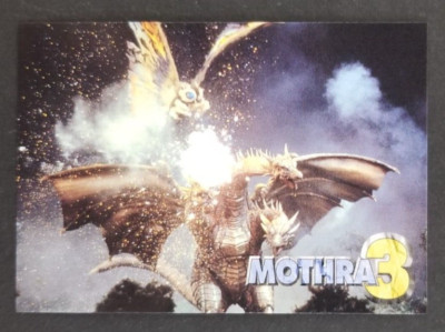 Mothra 1998 Japanese Film Monster Card #19 (NM)-image