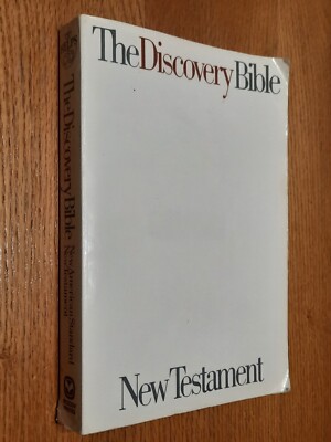 Discovery Bible NASB New Testament Reference Edition by Gary Hill No Fold-out-image
