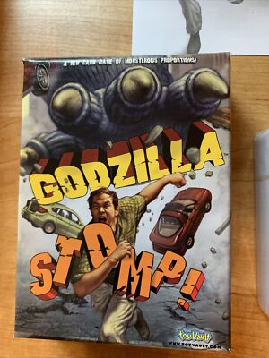 Godzilla Stomp Card Game Toy Vault -image