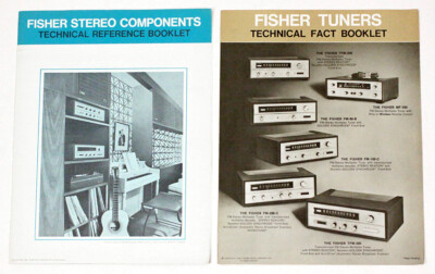 1965 Fisher Stereo Technical Reference Booklet & Tuners Technical Fact Booklet-image
