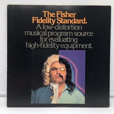 The Fisher Fidelity Standard (1972) Stereo/Quad Fisher Sampler Lp-image