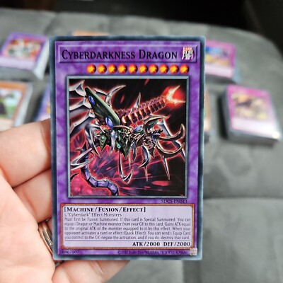 Yugioh Cyberdarkness Dragon SDCS-EN043 Common 1st Edition Near Mint-image