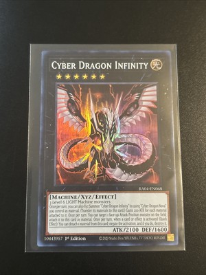 Cyber Dragon Infinity (SR) RA04-EN068 Quarter Century Stampede 1st Edition-image