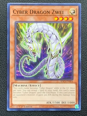 Cyber Dragon Zwei SDCS-EN004 1st Edition  Yu-Gi-Oh!-image