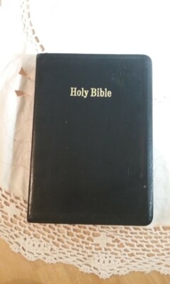 1972 Holy Bible Red Letter Dictionary Concordance Second Edition Nelson-image