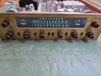 Fisher 202-T Stereo Tubes Tuner Preamp  -image