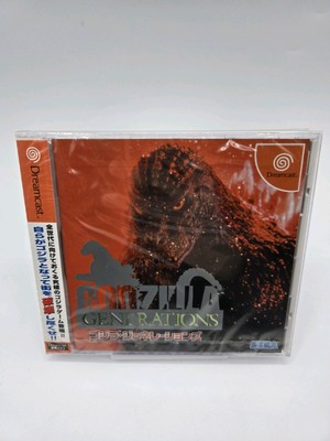 Godzilla Generations Sega Dreamcast JAP NTSC-J Sealed-image