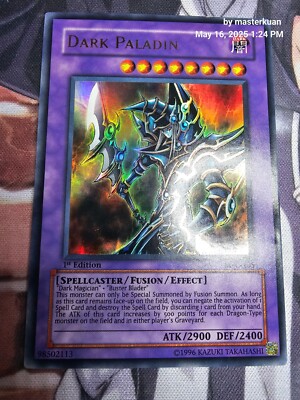 Dark Paladin MFC-105 Ultra Rare 1st Edition ALT CORRECTED ART NM Yugioh-image