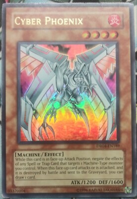 YUGIOH DR04-EN189 CYBER PHOENIX ULTRA RARE-image