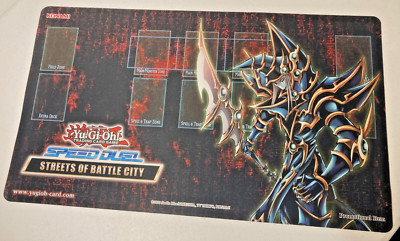 Yugioh Streets Of Battle City Playmat Dark Paladin - New Promo Mat-image