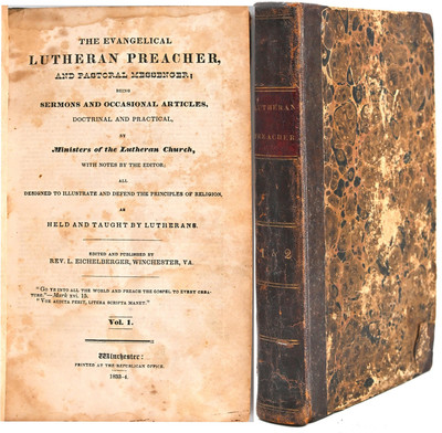 Rev L Eichelberger / RELIGION THE EVANGELICAL LUTHERAN PREACHER AND #298667-image