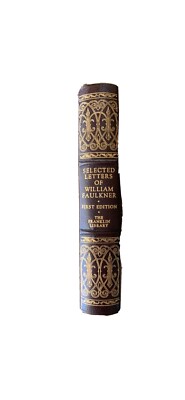 Selected Letters of WILLIAM FAULKNER Franklin Library Leather First Edition 1976-image