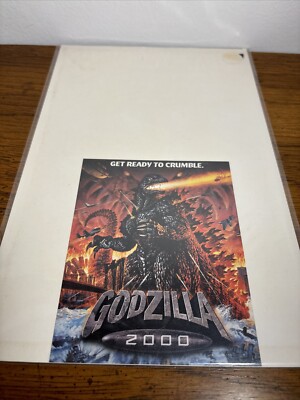 GODZILLA 2000 Promotional Postcard by MARVEL-image