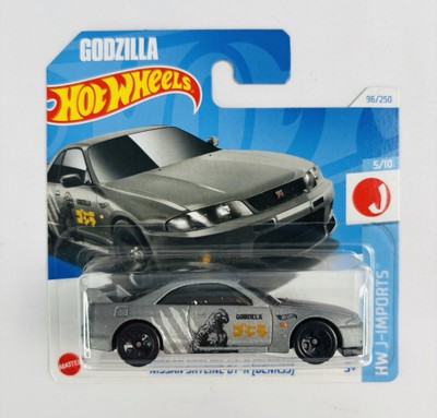 2024 Hot Wheels HW J-Imports - GRAY GODZILLA NISSAN GT-R (BCNR33) Short Card-image