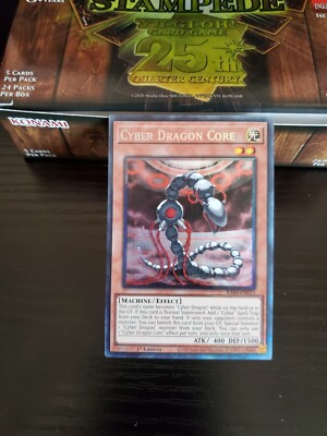 Yugioh Stampede - Cyber Dragon Core - Prismatic Collector's Rare - RA04-EN013-image