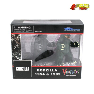 Vinimates 1954 Godzilla & 1999 Godzilla Vinyl Figure 2-Pack-image