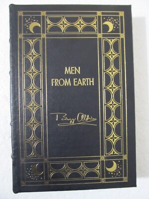 1997 Men From Earth SIGNED Copy Buzz Aldrin Easton Press w/ COA-image