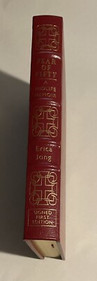 EASTON PRESS Fear of Fifty A Midlife Memoir Erica Jong SIGNED FIRST EDITION-image