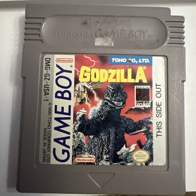 Godzilla (1990) Nintendo Game Boy Cartridge-image