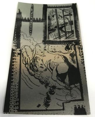 Inkworks Godzilla Widevision Movie Trading Card Silverzilla Chase Card S-3-image