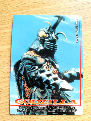 Megalon Godzilla 1995  CARD No.33  TOHO  From Japan  E-6-image