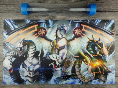 Ygomat Cyber Dragon template TCG Custom Playmat Free High Quality Tube-image