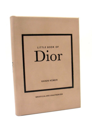 LITTLE BOOK OF DIOR by Karen Homer LEATHER BOUND Cover Blush List$95-image