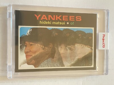 TP70 Topps Project 70 Hideki Matsui #285 Action Bronson GODZILLA Print Run 1,276-image