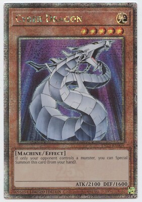 1x Yu-Gi-Oh! Cyber Dragon - TN23-EN005 - Quarter Century Secret Rare - NM-image