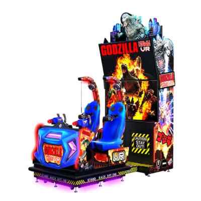 Raw Thrills Godzilla Kaiju Wars VR Arcade Gun Shooting Game-image
