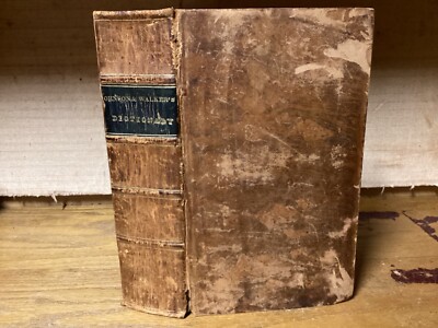 1829 Johnson’s English Dictionary, As Improved By Todd, With Walker’s Dictionary-image