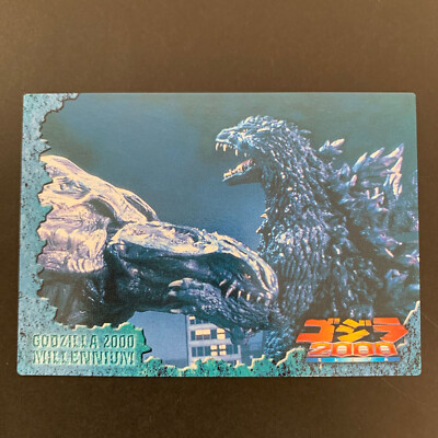 Godzilla 2000 Millennium Toho Monsters KINGGHIDORA No.06 Collectable Card-image