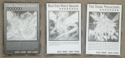 Yu-Gi-Oh!: Oversized Cards Cyber Dragon.. Blue-Eyes White Dragon.. Dark Magician-image
