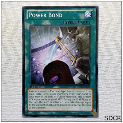 Power Bond - SDCR-EN022 - Common 1st Edition Yugioh-image