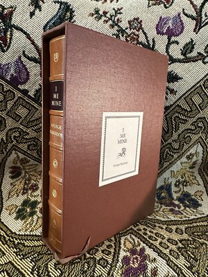 I Me Mine ~ GEORGE HARRISON ~ Signed Limited First Edition Leather EX+ BEATLES-image