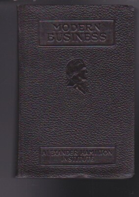 Modern Business: ADVERTISING by Alexander Hamilton Institute LEATHER VG 1953-image