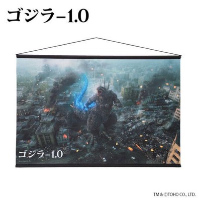 m3 Tapestry Godzilla-1.0 Visual Roaring Pattern Japan Anime Game Collector Manga-image