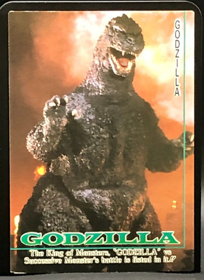 Godzilla Card TCG JAPANESE AMADA TOHO 1995 Very Rare #58-image