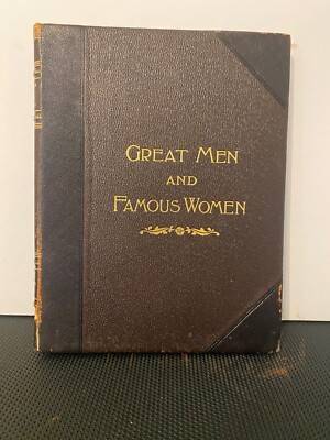 Great Men and Famous Women Vol. IV. Antique Book Copyright 1894 by Selmar Hess.-image