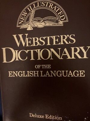 NEW ILLUSTRATED WEBSTER’S DICTIONARY OF THE ENGLISH LANGUAGE Deluxe Edition 1992-image