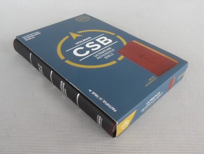 *New*  Christian Standard Bible 2017 Holman, Black LeatherTouch Cover, Ultrathin-image