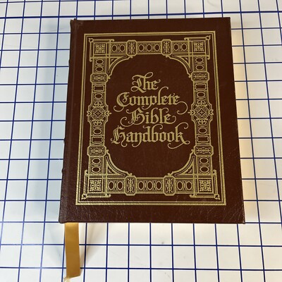 The Complete Bible Handbook by John Bowker HC Leather DK Publishing-image